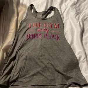 Gym tank size Medium